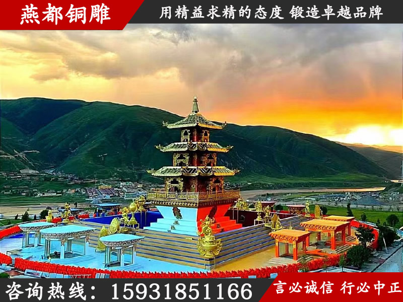 燕都銅雕工程案例——鍛銅神（佛）像雕塑雕塑